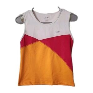 Womens Champion Colorblock Tank, Medium